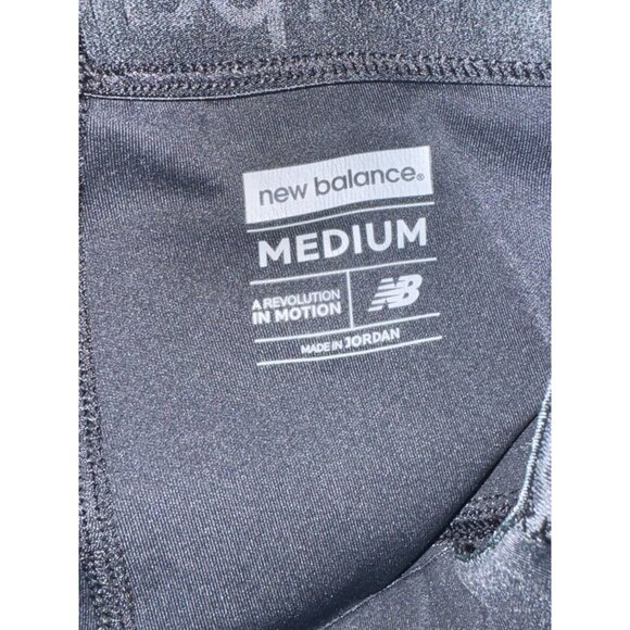 New Balance Womens Black Capris M - Picture 2 of 6